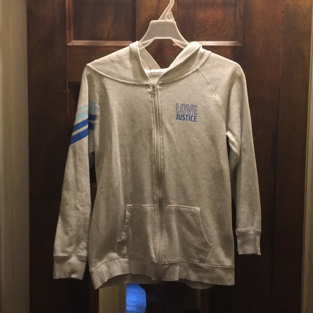 Justice Grey Hoodie